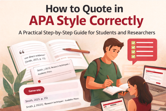 How to Quote in APA Style Correctly — A Practical Step-by-Step Guide for Students and Researchers