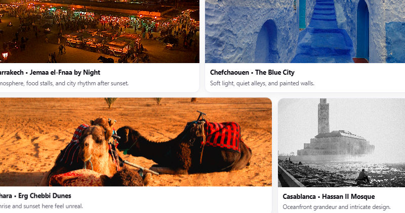 Morocco Dos and Donts : A real-world guide for traveling smoothly, not just “getting by”