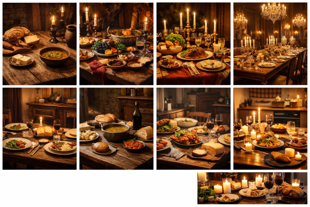 Une plongée dans l'histoire du dîner français