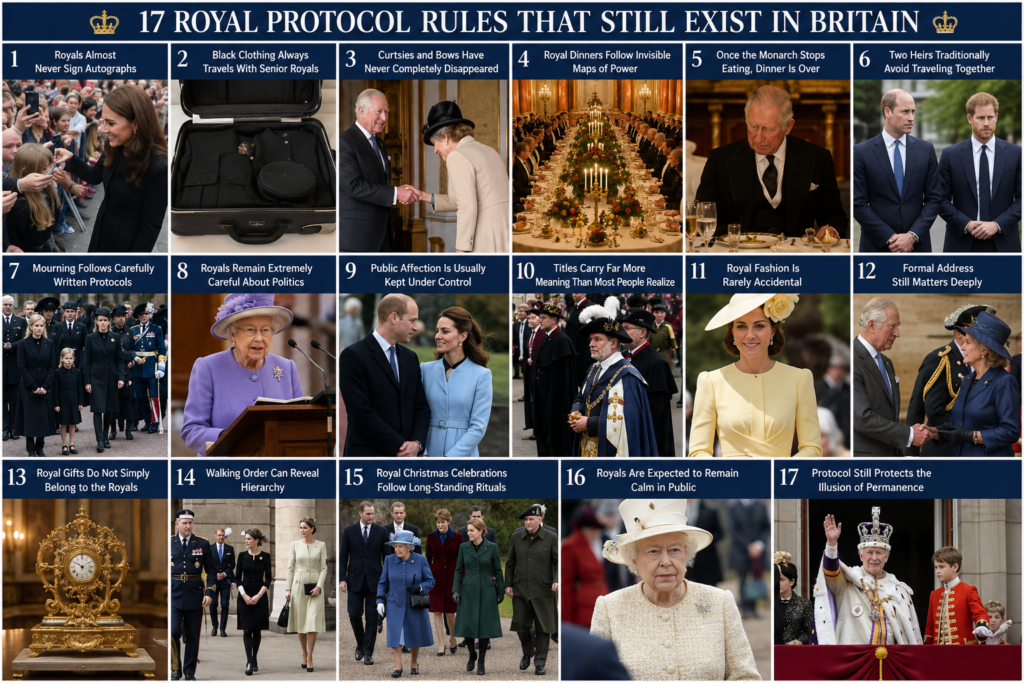 17 Royal Protocol Rules That Still Exist in Britain